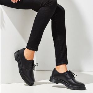 Dr Martens 3-eye oxford shoes black mono